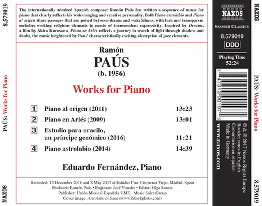 Paus: Piano Works