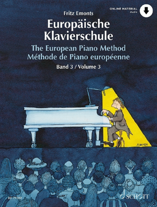 Book cover for The European Piano Method – Volume 3