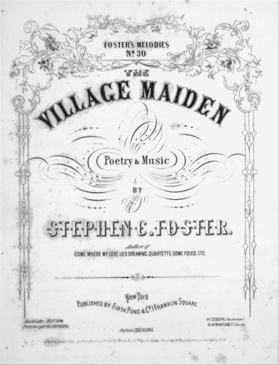 The Village Maiden Voice scores gallery preview page 1
