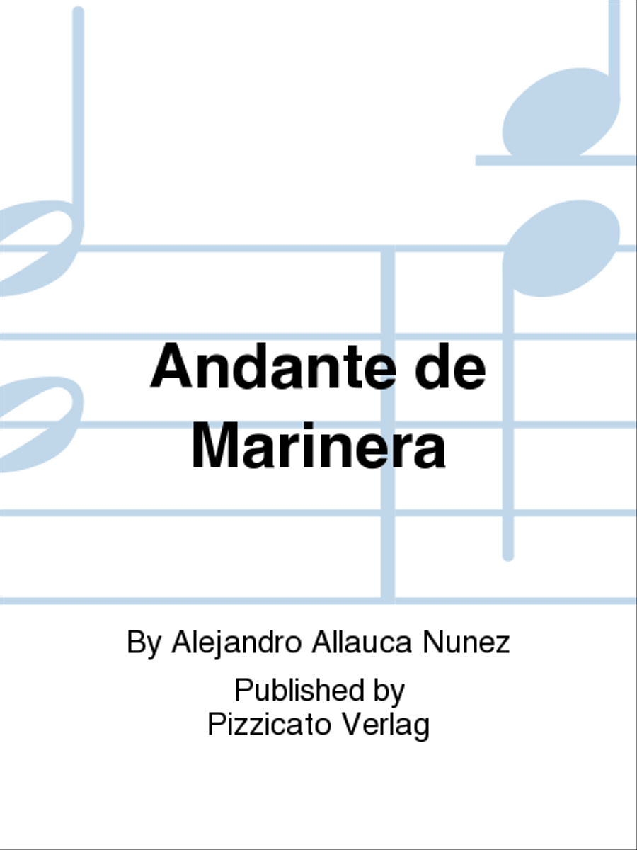 Andante de Marinera School and Community scores gallery preview page 1