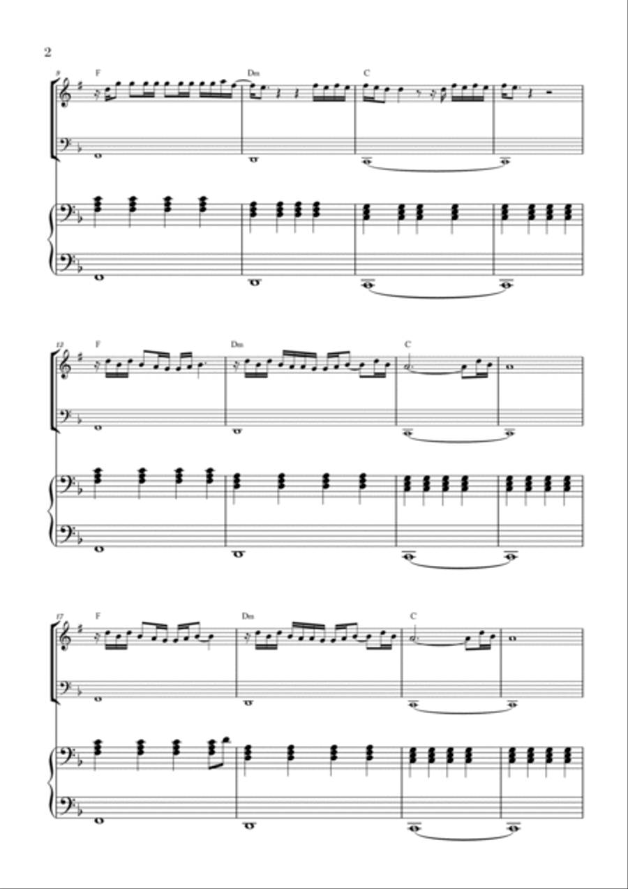 Sign Of The Times Brass Duet scores gallery preview page 2