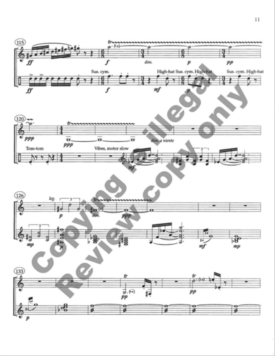 Corker Clarinet scores gallery preview page 26
