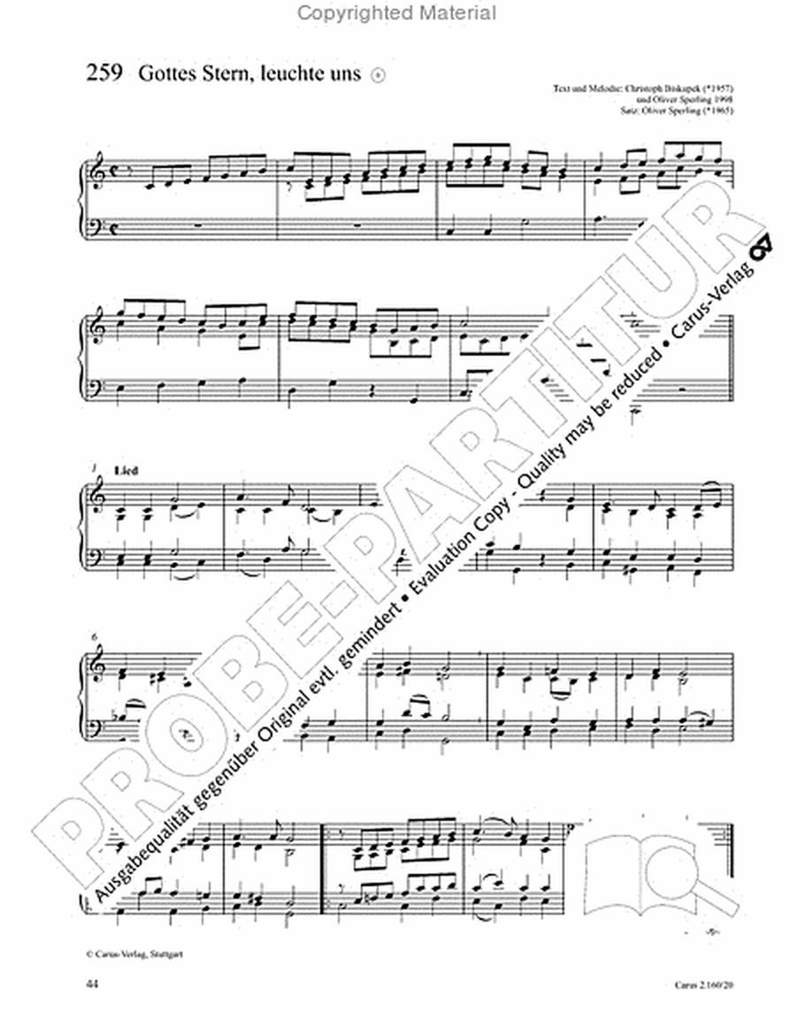 Chorbuch Gotteslob. Orgel-Begleitband