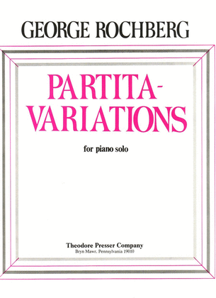 Book cover for Partita-Variations