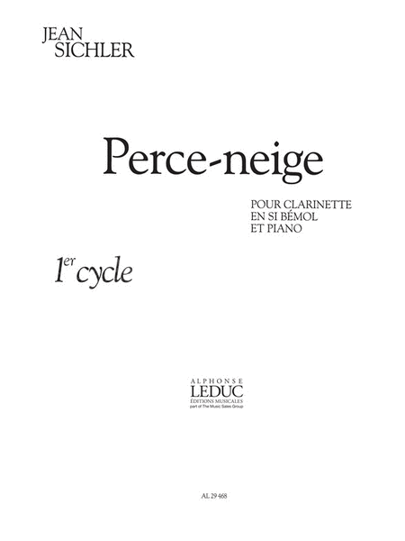 Perce-neige Cycle 1