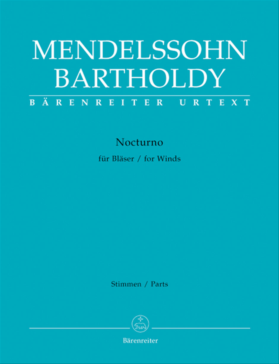 Nocturno for Winds Bassoon scores gallery preview page 1
