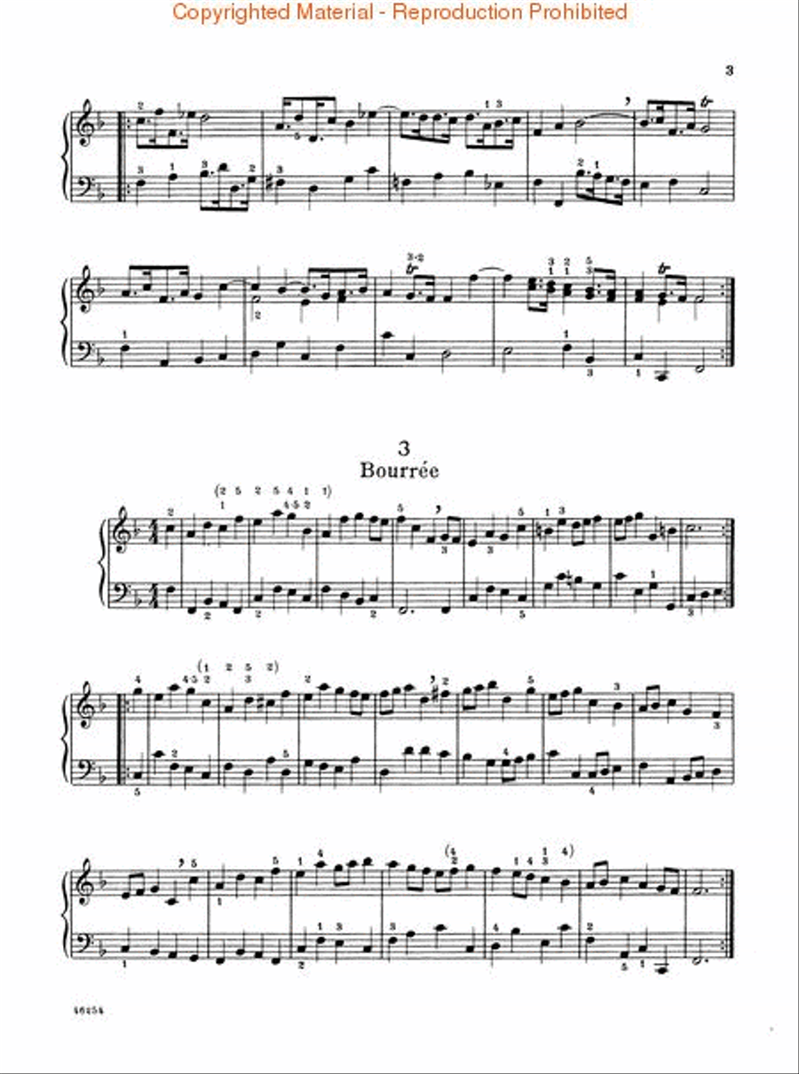 12 Pieces from Water Music Piano Solo scores gallery preview page 3