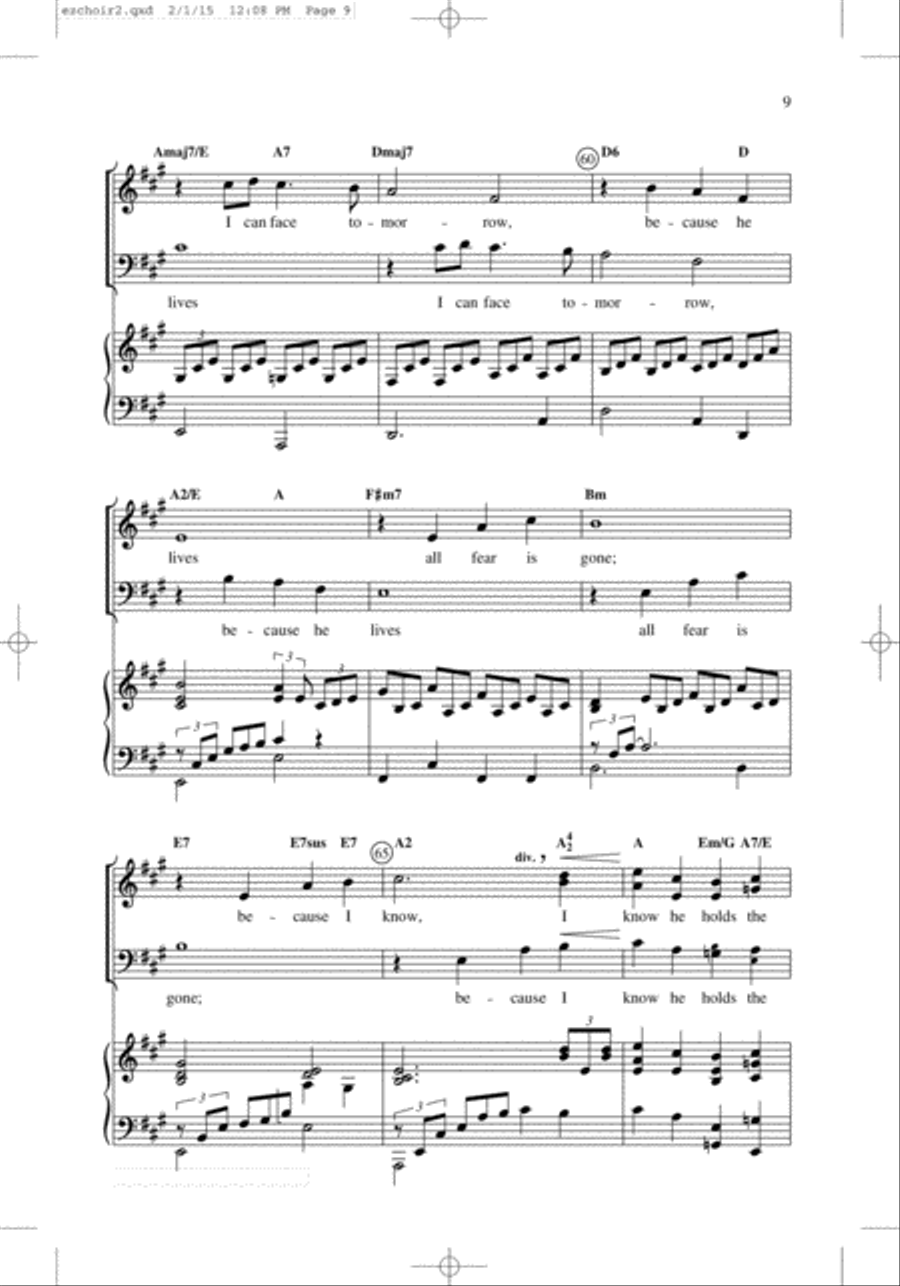 Easy Choir, Vol. 2 Easy Choir, Vol. 2 3-Part scores gallery preview page 7