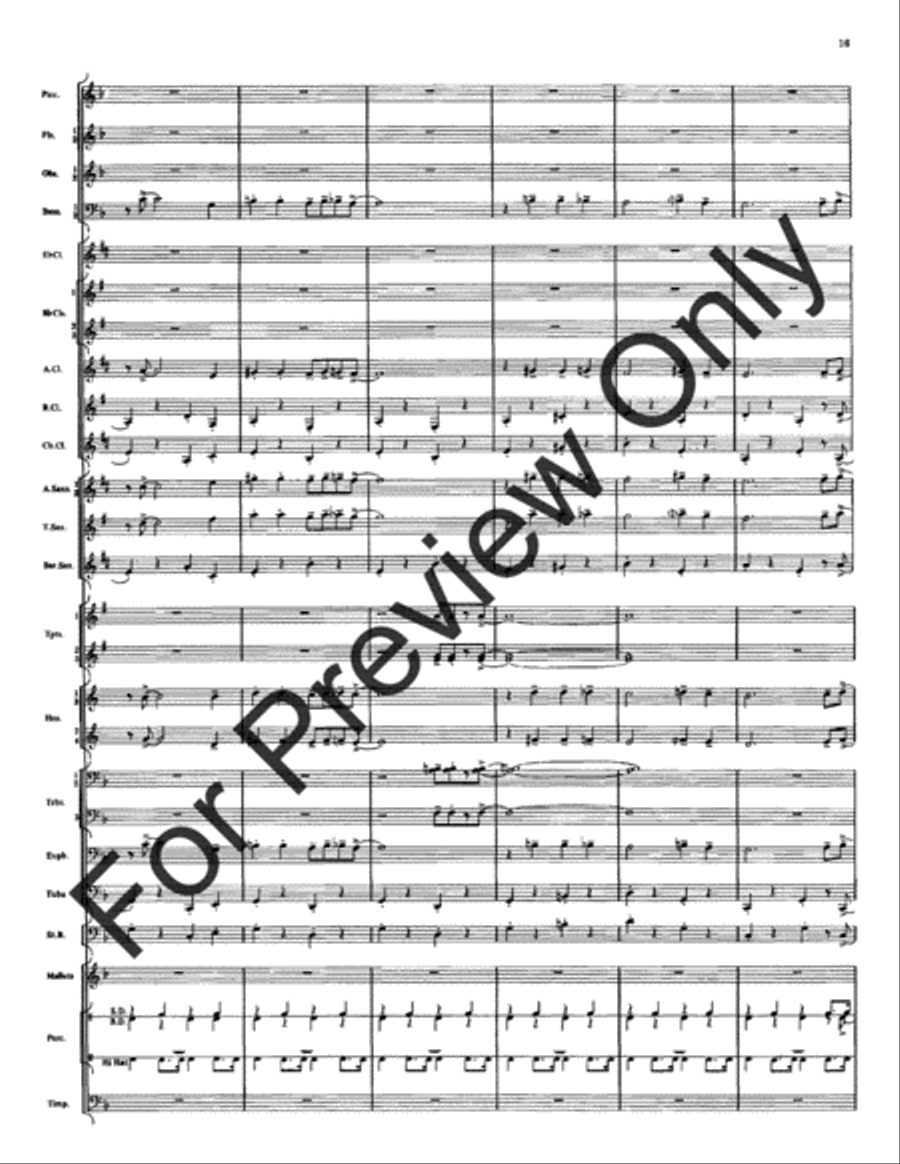 Spirit Of Texas (Score) Spirit Of Texas (Score) Concert Band scores gallery preview page 17