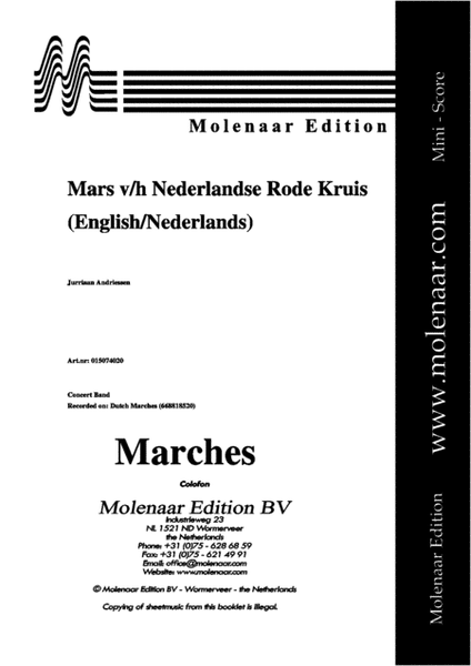 Mars van het Nederlandse Rode Kruis
