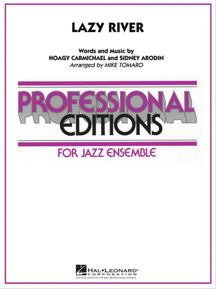 Lazy River Jazz Ensemble scores gallery preview page 1