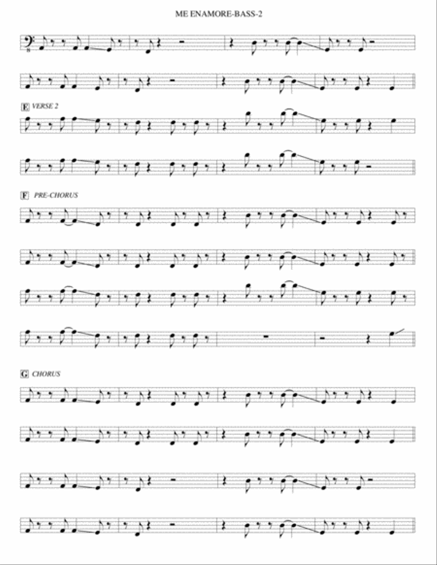 Me Enamore Me Enamore Small Ensemble scores gallery preview page 2