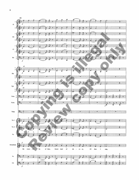 Fantasia on America (Full/Choral Score)