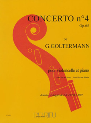 Book cover for Concerto No. 4 Op. 65 en Sol maj.