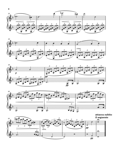 Ludwig Van Beethoven: Sonata No.14 "Moonlight" for two clarinets.