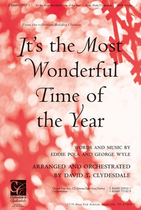 It's The Most Wonderful Time Of The Year - CD ChoralTrax