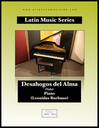 Desahogos del Alma - Vals for Piano (Music from Latin America)
