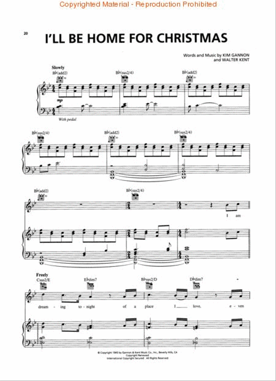 Josh Groban – Noel Piano, Vocal, Guitar scores gallery preview page 4