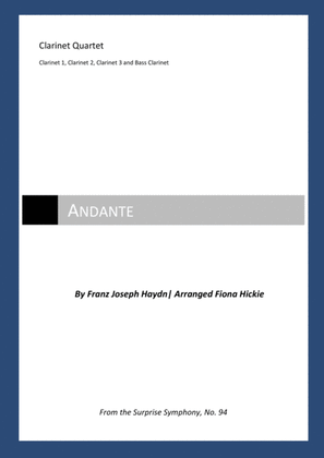 Book cover for Andante (The Surprise Symphony)