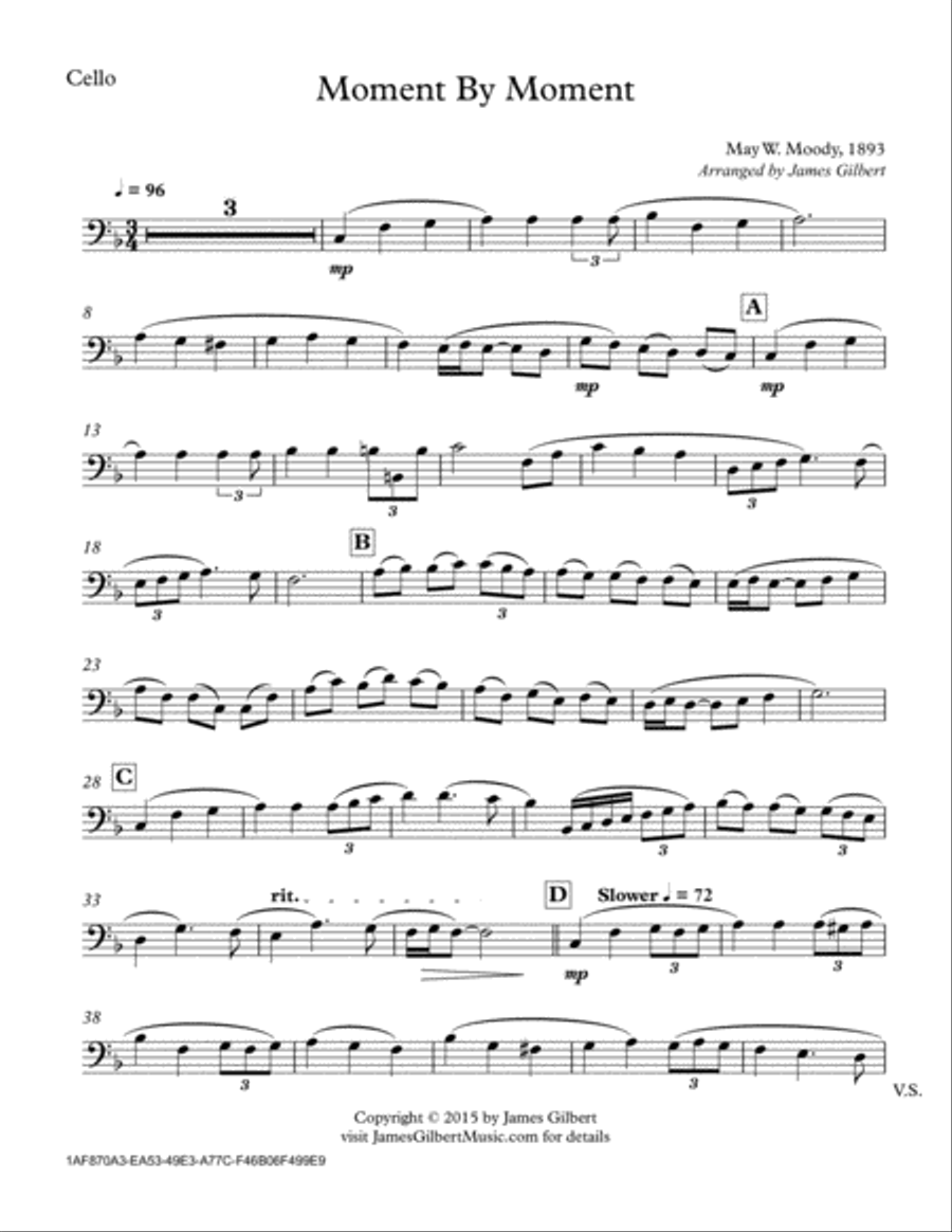 Moment By Moment Moment By Moment Piano scores gallery preview page 5