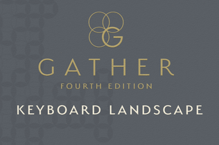 Book cover for Gather, Fourth Edition - Keyboard edition