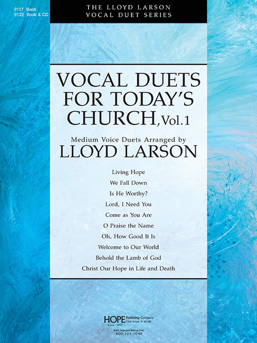 Book cover for Vocal Duets for Today's Church, Vol. 1