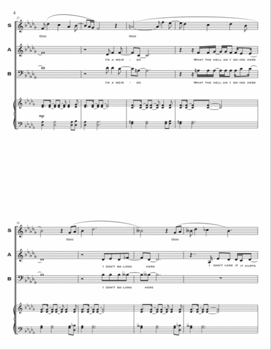 Creep 3-Part scores gallery preview page 5