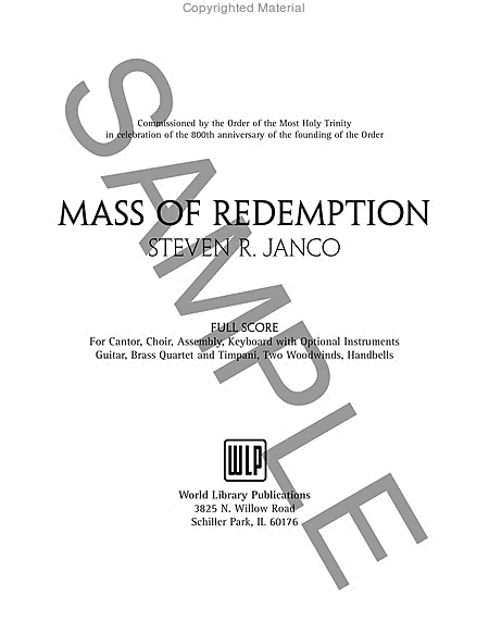 Mass of Redemption