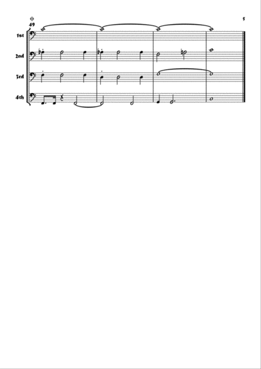 Nite Express Nite Express Brass Ensemble scores gallery preview page 5