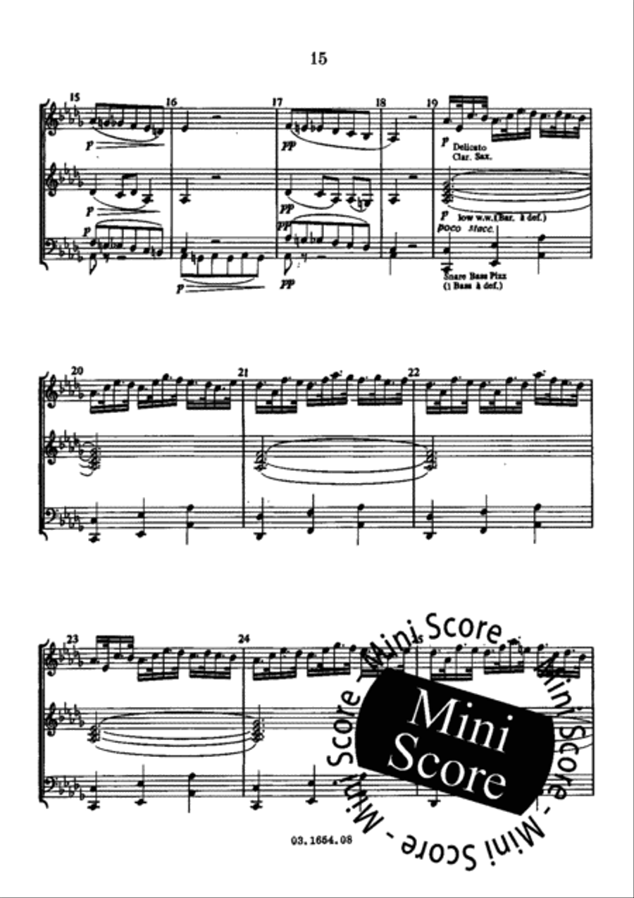 Sonata no.1 Sonata no.1 Fanfare Band scores gallery preview page 17