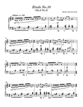 Etude No.10 - Ruben Dimitrashuk (Op.6 No.2)