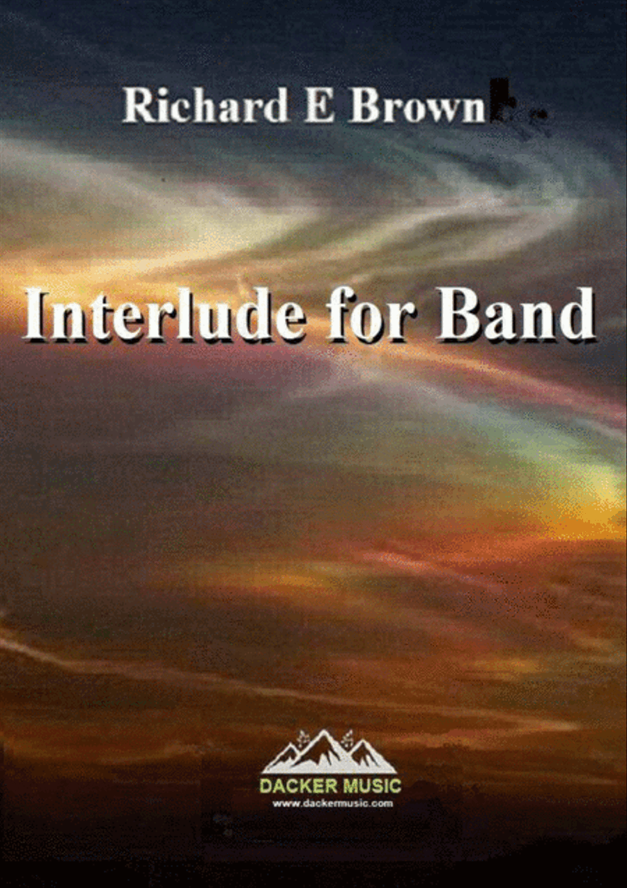 Interlude for Band Interlude for Band Concert Band scores gallery preview page 1