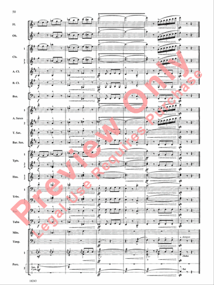 A Longford Legend A Longford Legend Concert Band scores gallery preview page 51