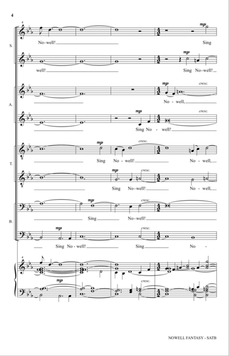 Nowell Fantasy 4-Part scores gallery preview page 2