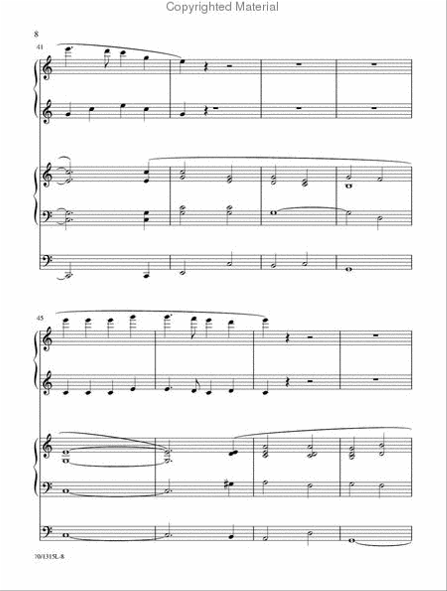 A Christmas Tapestry A Christmas Tapestry Organ scores gallery preview page 7