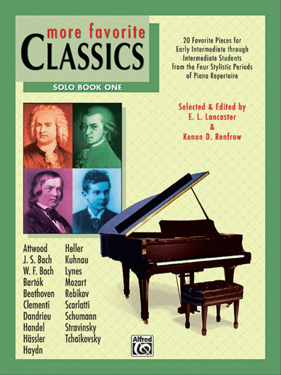 More Favorite Classics, Book 1 Piano Solo scores gallery preview page 1