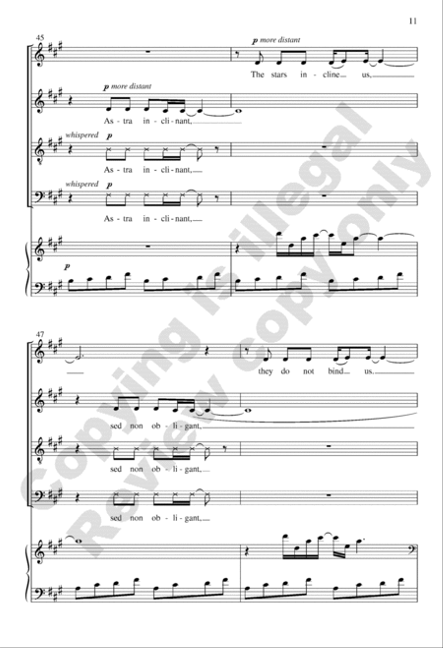 Choose Love (Choral Score) Divisi scores gallery preview page 11