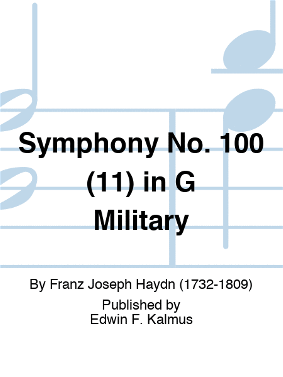 Symphony No. 100 (11) in G 