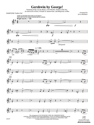 Gershwin by George!: Baritone T.C.
