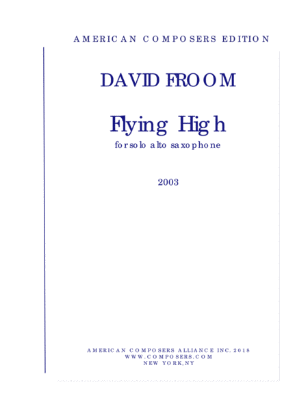 [Froom] Flying High