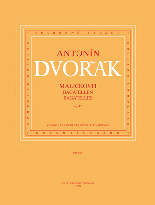 Book cover for Malickosti (Bagatelles), op. 47