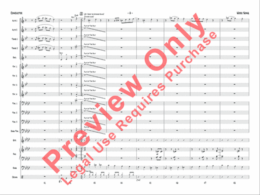 Work Song Jazz Ensemble scores gallery preview page 27