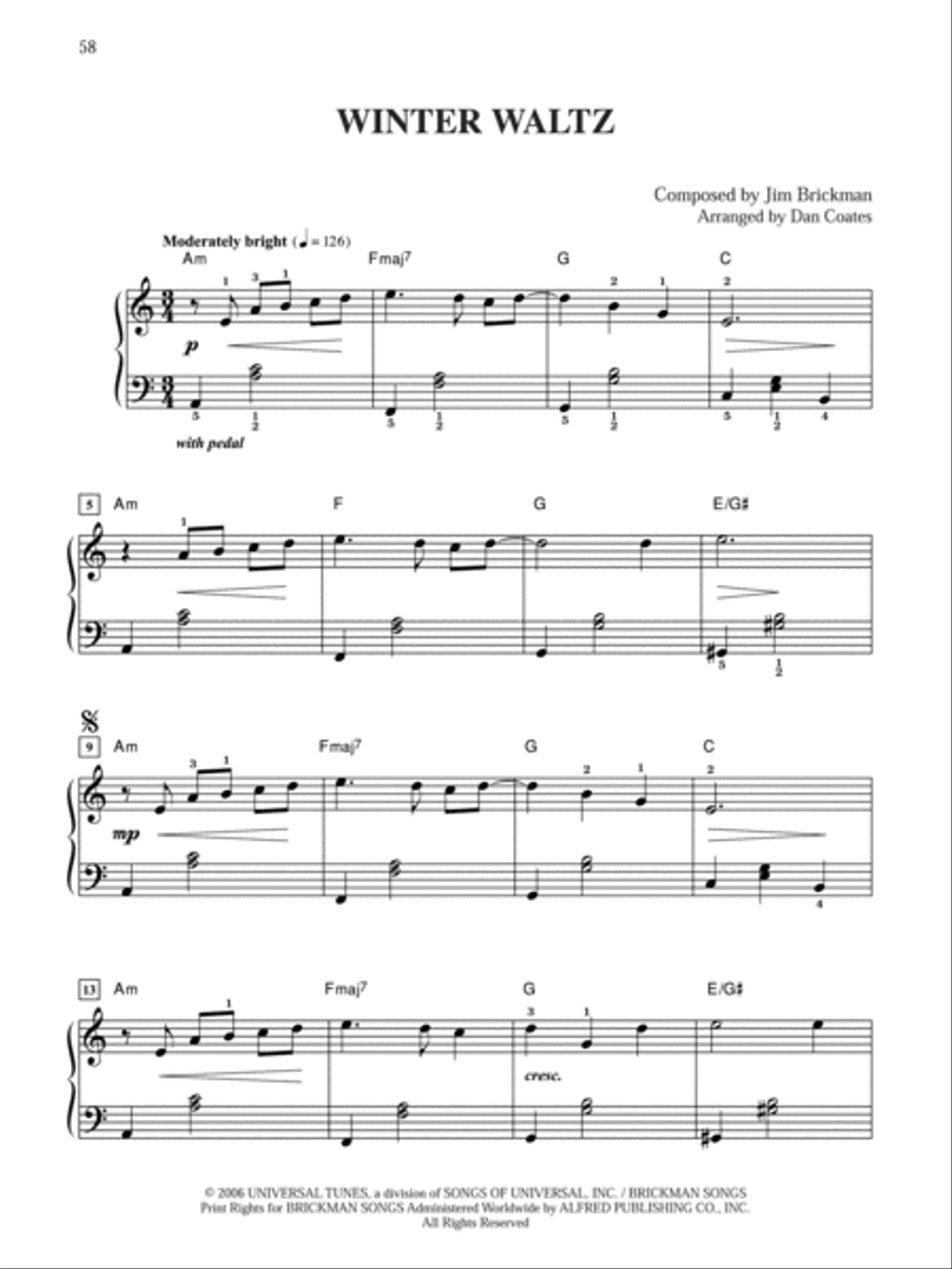 The Essential Jim Brickman, Volume 1 Easy Piano scores gallery preview page 5