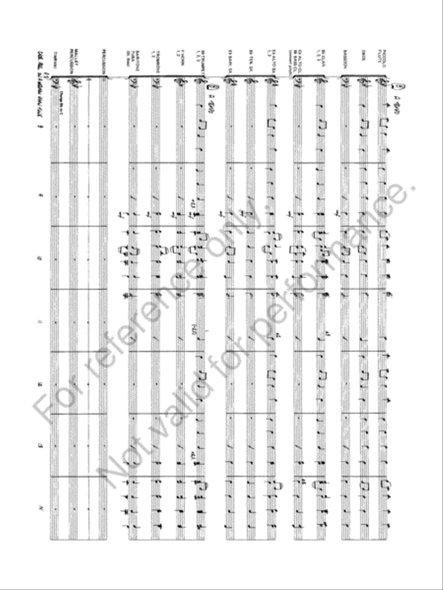 Chorale Prelude On A German Hymn Tune Concert Band scores gallery preview page 5
