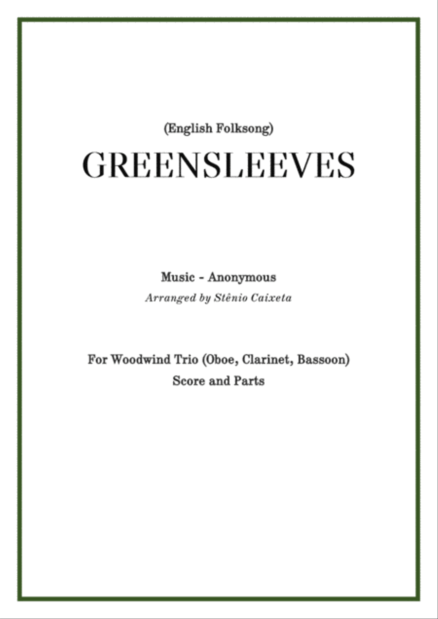 GREENSLEEVES GREENSLEEVES Woodwind Trio scores gallery preview page 2