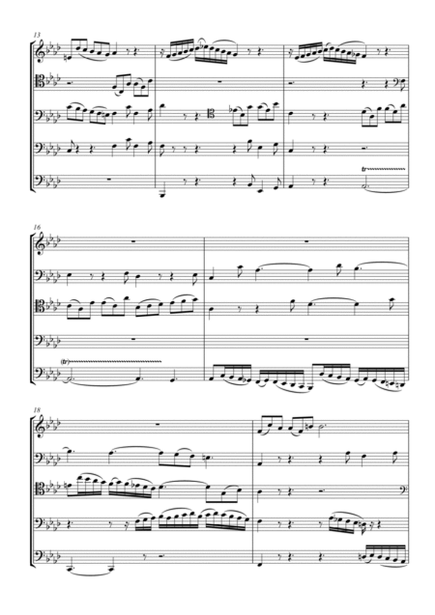 Double Reed Quintet - Four Three-Part Inventions BWV 788, BWV 792, BWV 794 and BWV 799 image number null