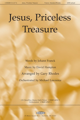 Book cover for Jesus, Priceless Treasure - Anthem