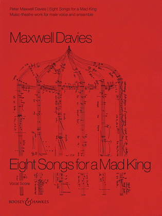 Book cover for 8 Songs for a Mad King