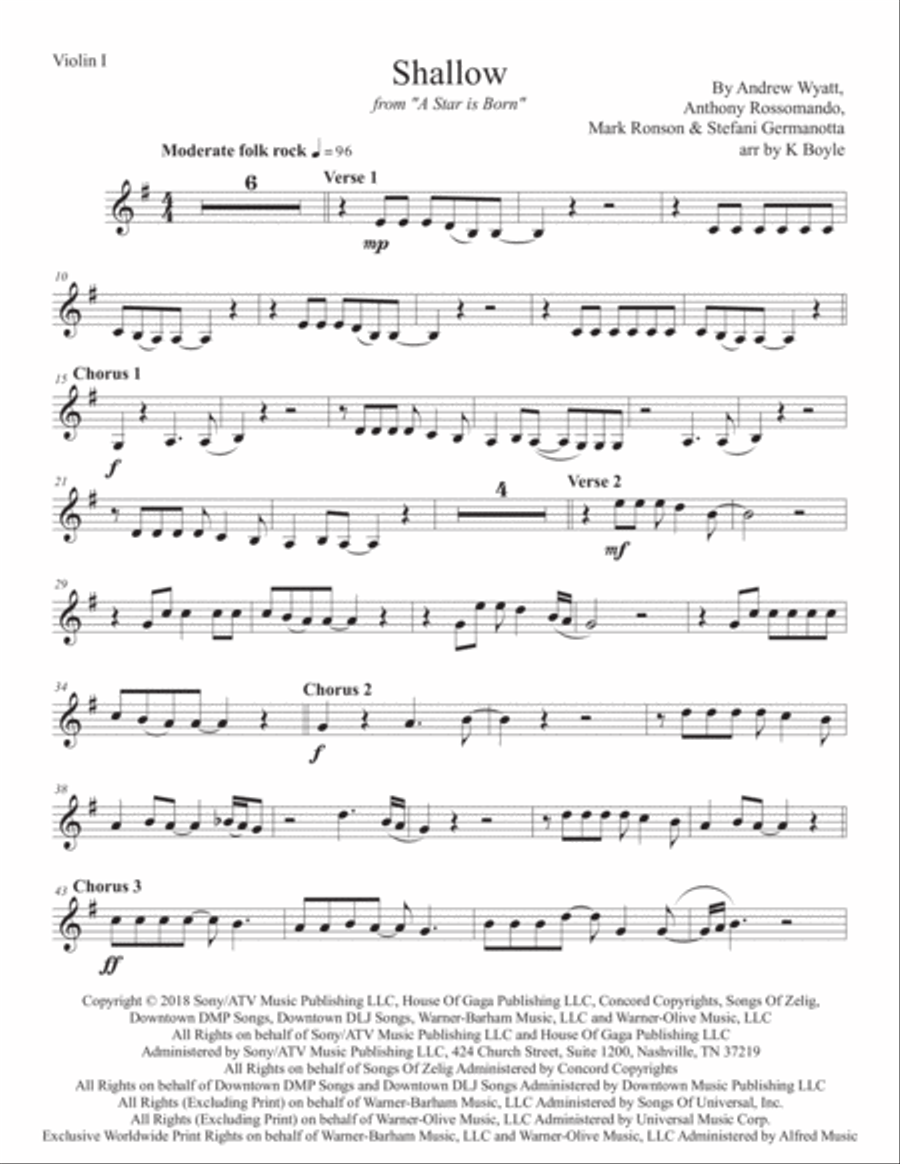 Shallow String Quartet scores gallery preview page 4