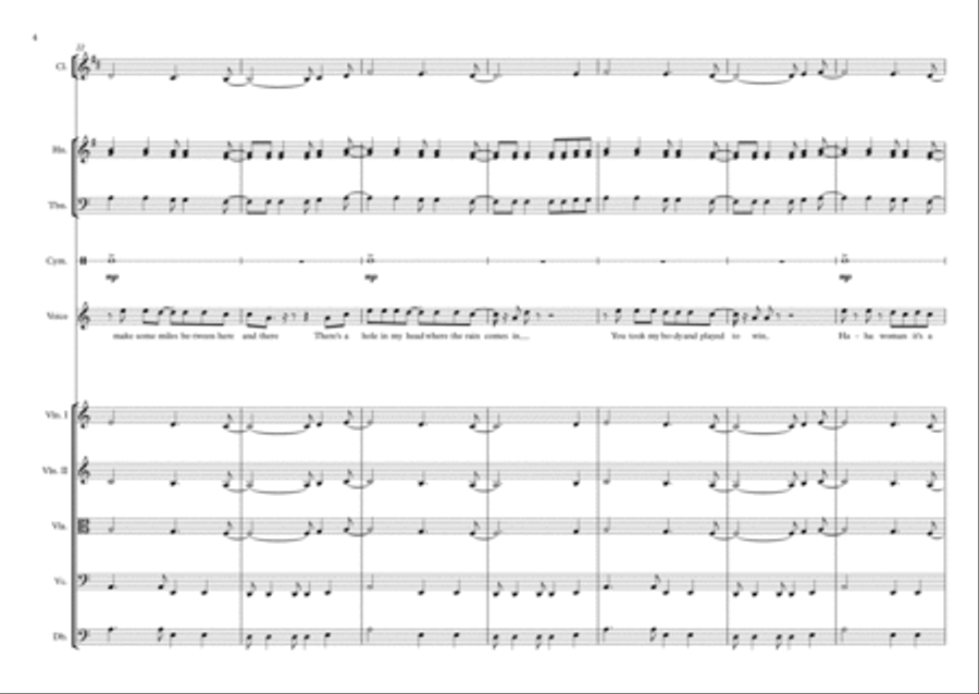 Evil Woman Evil Woman Large Ensemble scores gallery preview page 4